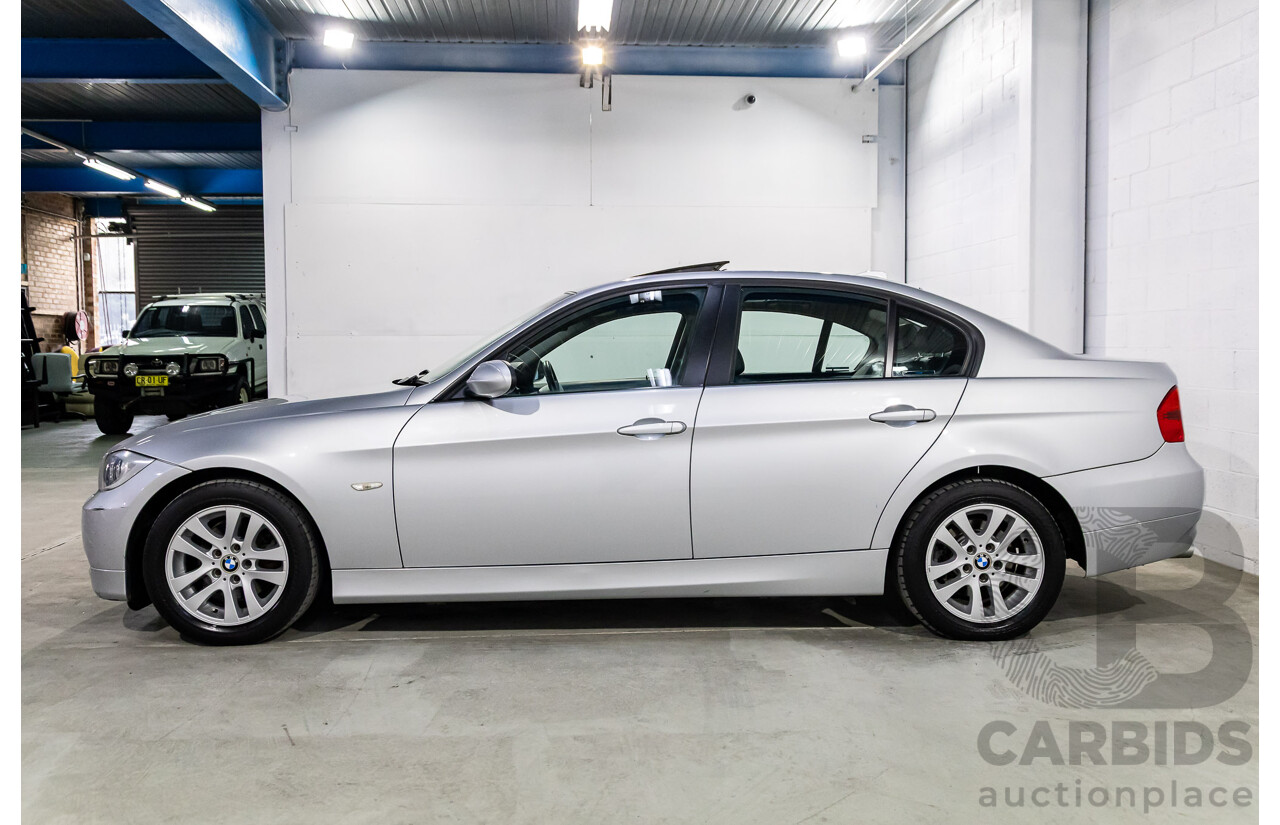 1/2008 BMW 320i Executive E90 08 Upgrade 4d Sedan Titanium Silver Metallic 2.0L