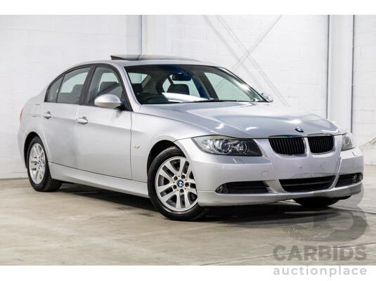 1/2008 BMW 320i Executive E90 08 Upgrade 4d Sedan Titanium Silver Metallic 2.0L