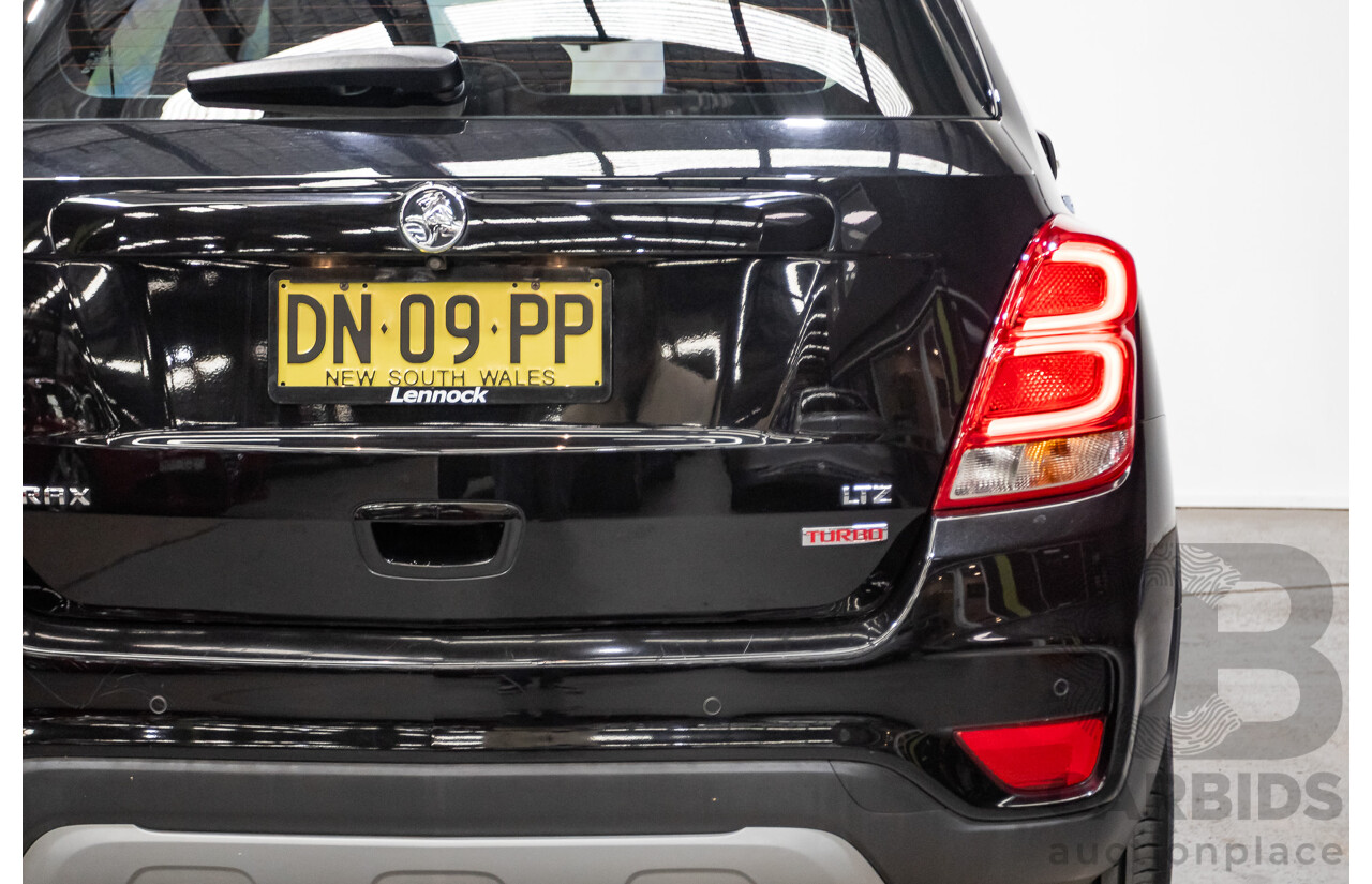 8/2018 Holden Trax Turbo LTZ TJ MY18 4d Wagon Mineral Black 1.4L