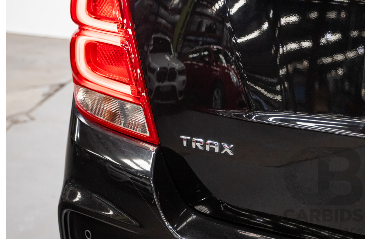 8/2018 Holden Trax Turbo LTZ TJ MY18 4d Wagon Mineral Black 1.4L