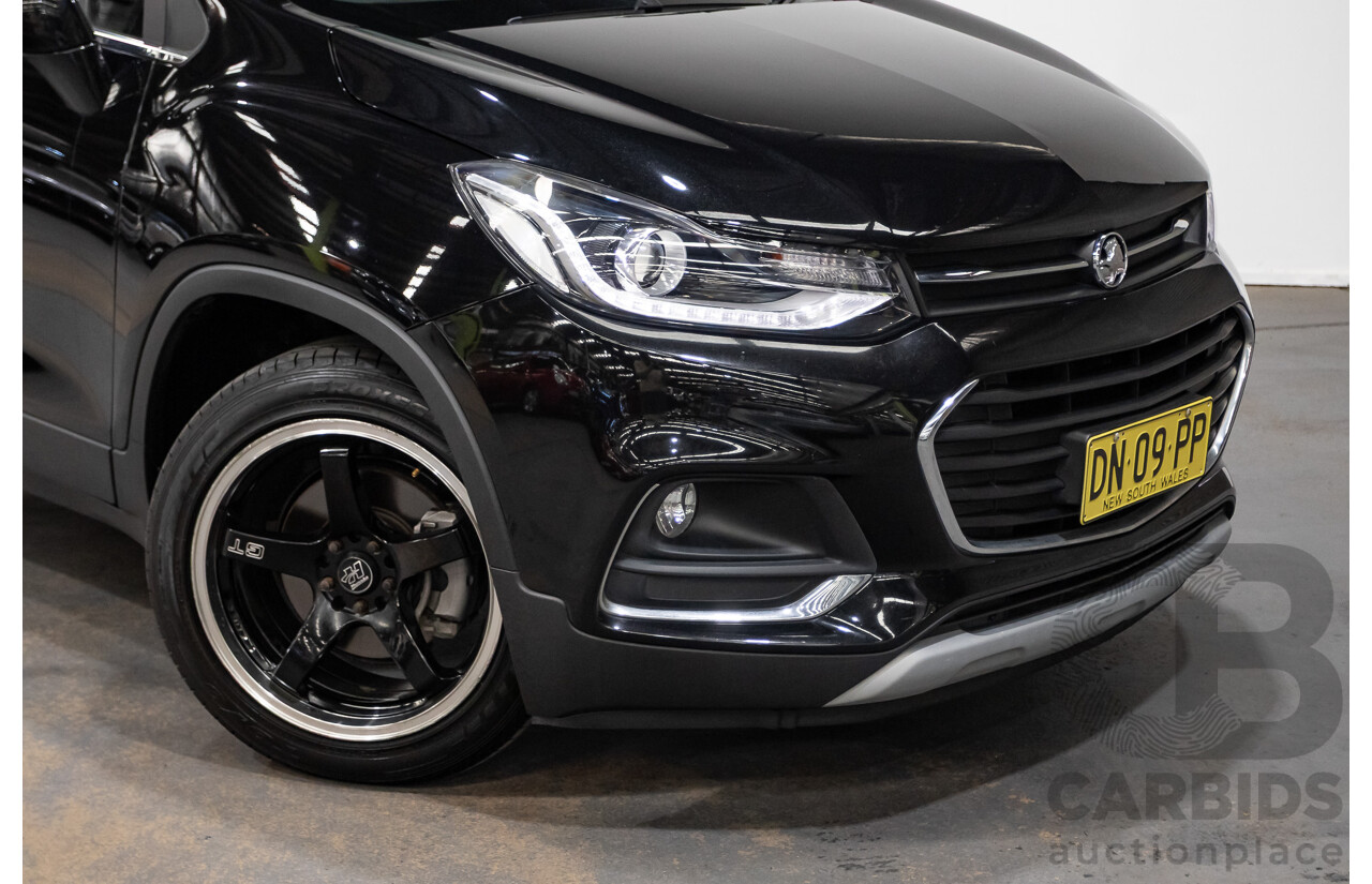 8/2018 Holden Trax Turbo LTZ TJ MY18 4d Wagon Mineral Black 1.4L
