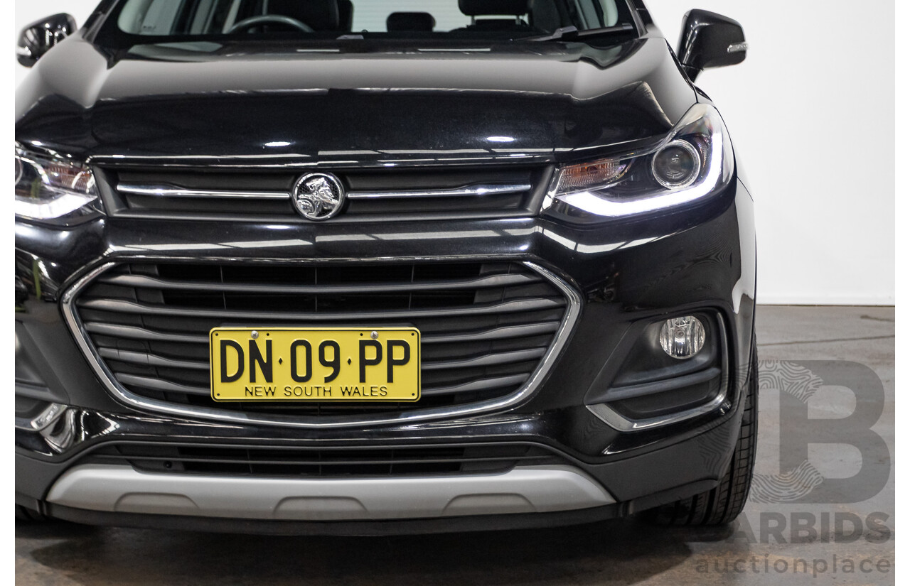 8/2018 Holden Trax Turbo LTZ TJ MY18 4d Wagon Mineral Black 1.4L