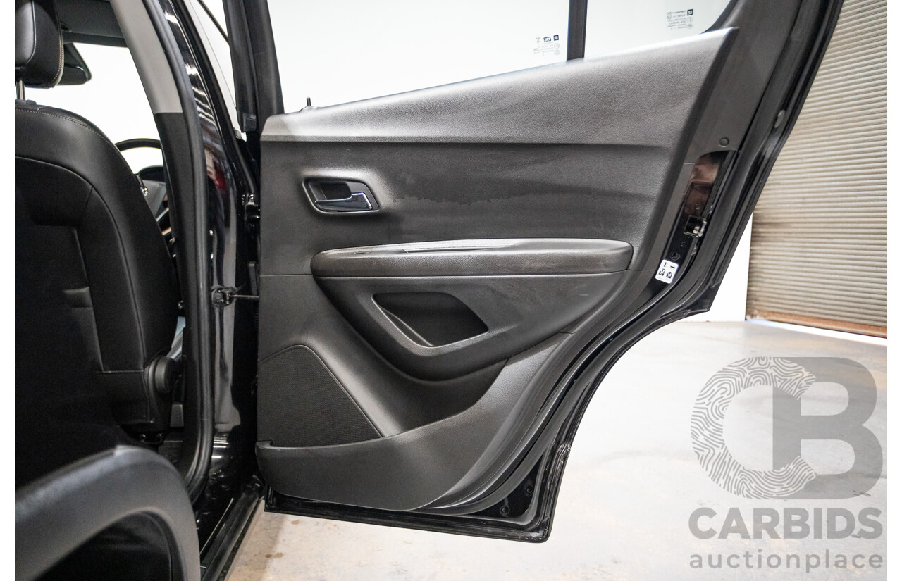 8/2018 Holden Trax Turbo LTZ TJ MY18 4d Wagon Mineral Black 1.4L