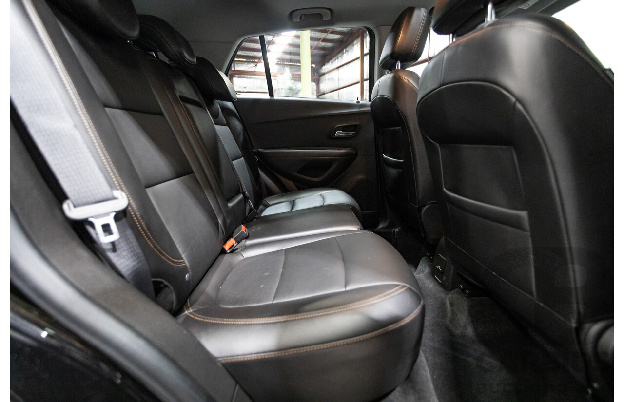 8/2018 Holden Trax Turbo LTZ TJ MY18 4d Wagon Mineral Black 1.4L