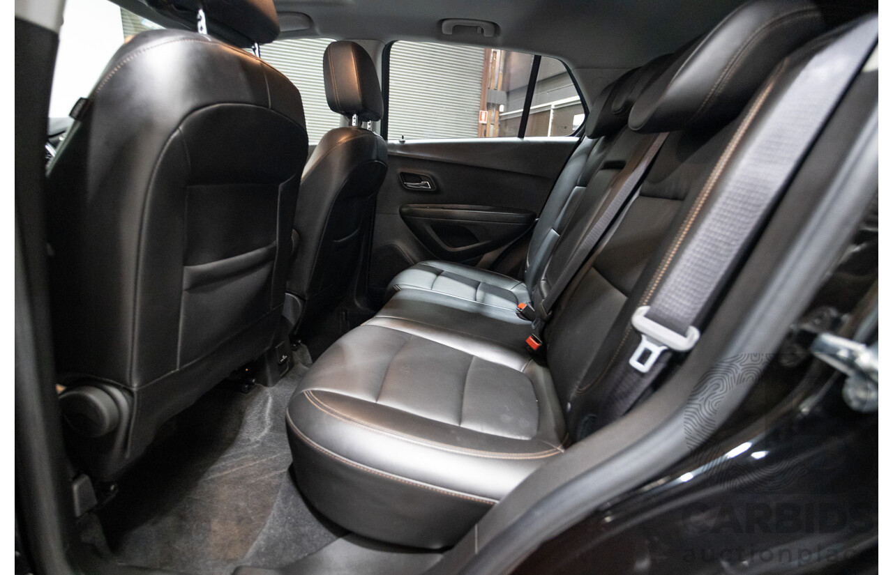 8/2018 Holden Trax Turbo LTZ TJ MY18 4d Wagon Mineral Black 1.4L