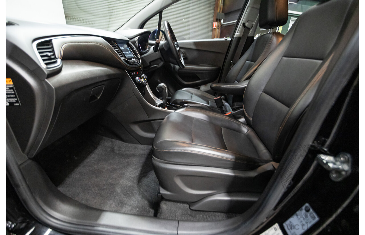 8/2018 Holden Trax Turbo LTZ TJ MY18 4d Wagon Mineral Black 1.4L
