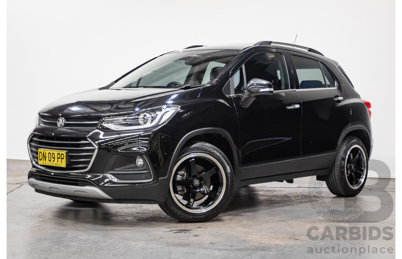 8/2018 Holden Trax Turbo LTZ TJ MY18 4d Wagon Mineral Black 1.4L