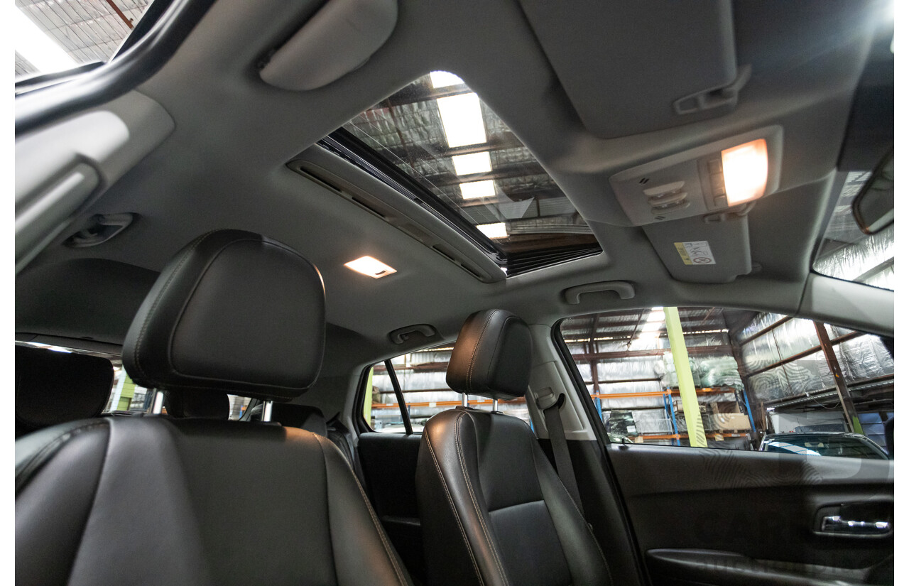 8/2018 Holden Trax Turbo LTZ TJ MY18 4d Wagon Mineral Black 1.4L