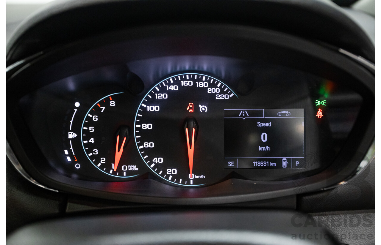 8/2018 Holden Trax Turbo LTZ TJ MY18 4d Wagon Mineral Black 1.4L