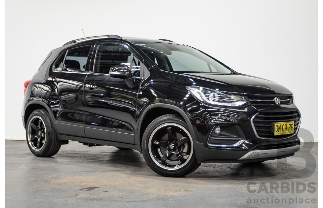 8/2018 Holden Trax Turbo LTZ TJ MY18 4d Wagon Mineral Black 1.4L