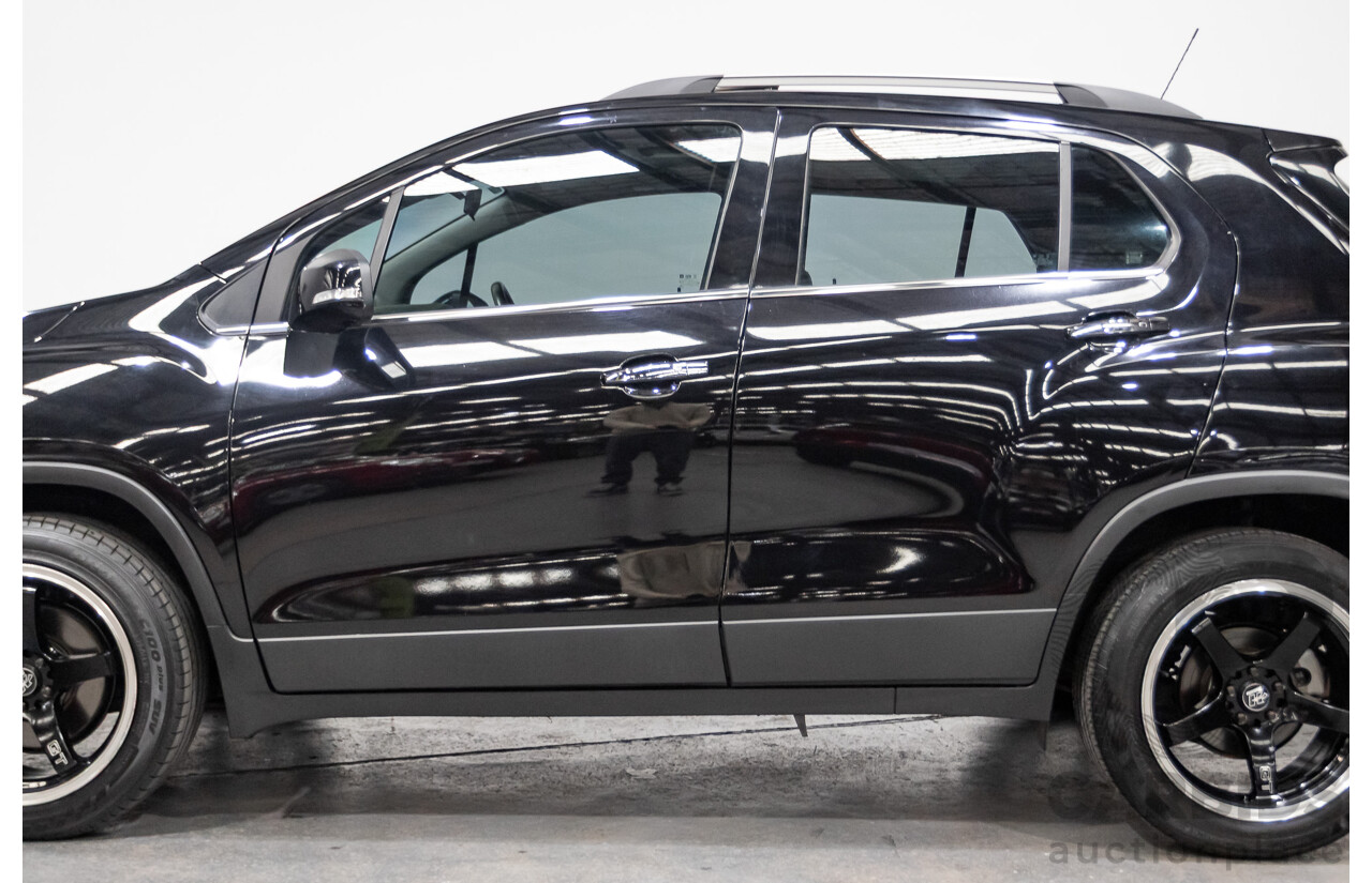8/2018 Holden Trax Turbo LTZ TJ MY18 4d Wagon Mineral Black 1.4L
