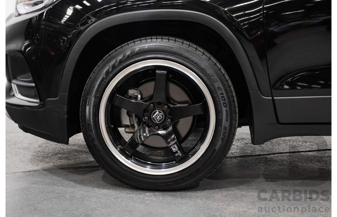 8/2018 Holden Trax Turbo LTZ TJ MY18 4d Wagon Mineral Black 1.4L