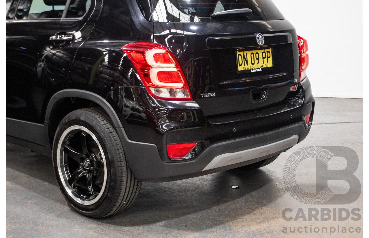 8/2018 Holden Trax Turbo LTZ TJ MY18 4d Wagon Mineral Black 1.4L