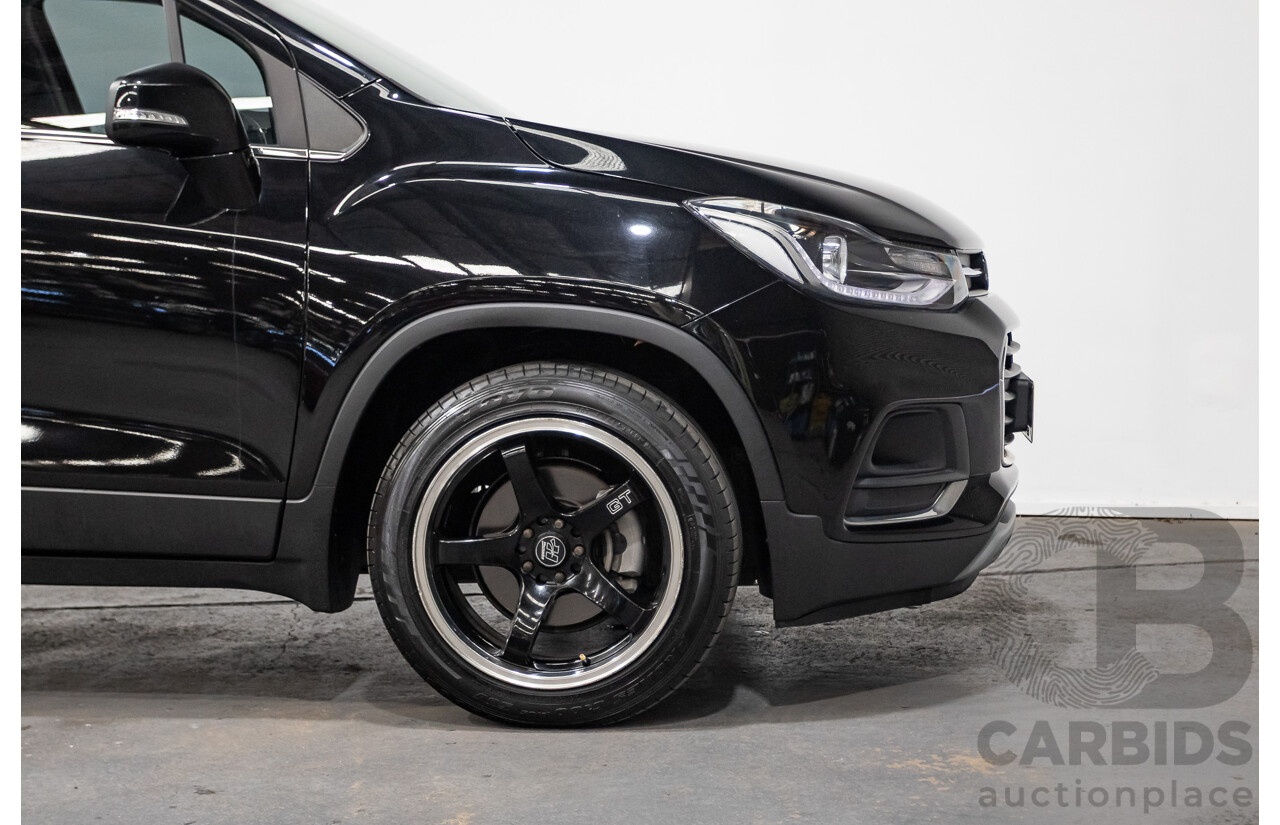 8/2018 Holden Trax Turbo LTZ TJ MY18 4d Wagon Mineral Black 1.4L