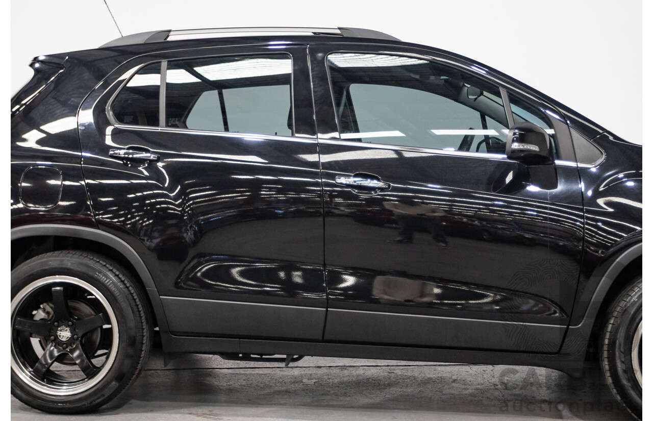 8/2018 Holden Trax Turbo LTZ TJ MY18 4d Wagon Mineral Black 1.4L