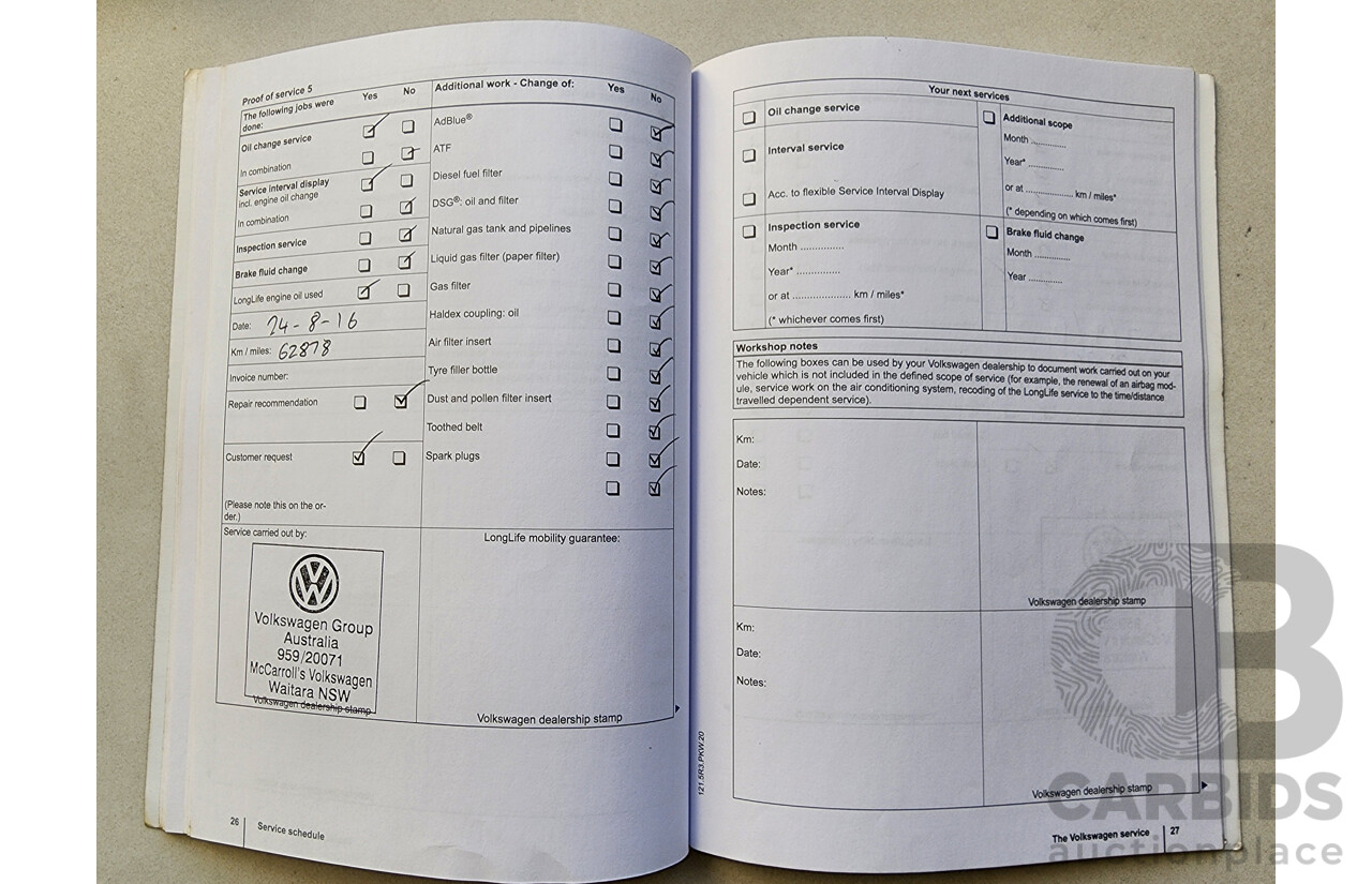 8/2011 Volkswagen Golf 90 TSI Trendline 1K MY12 5d Hatchback White 1.4L