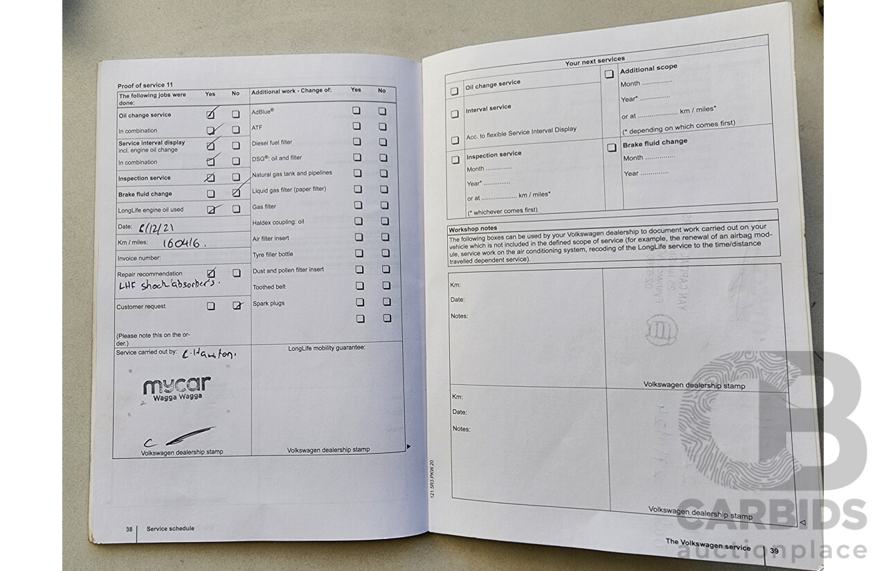 8/2011 Volkswagen Golf 90 TSI Trendline 1K MY12 5d Hatchback White 1.4L