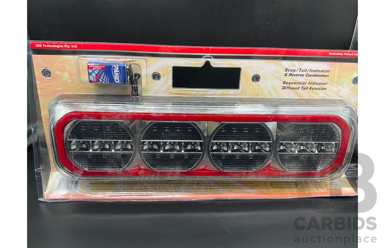Pack of 2 LED Autolamps 12-24V  (385ARWM-2) - ORP $299
