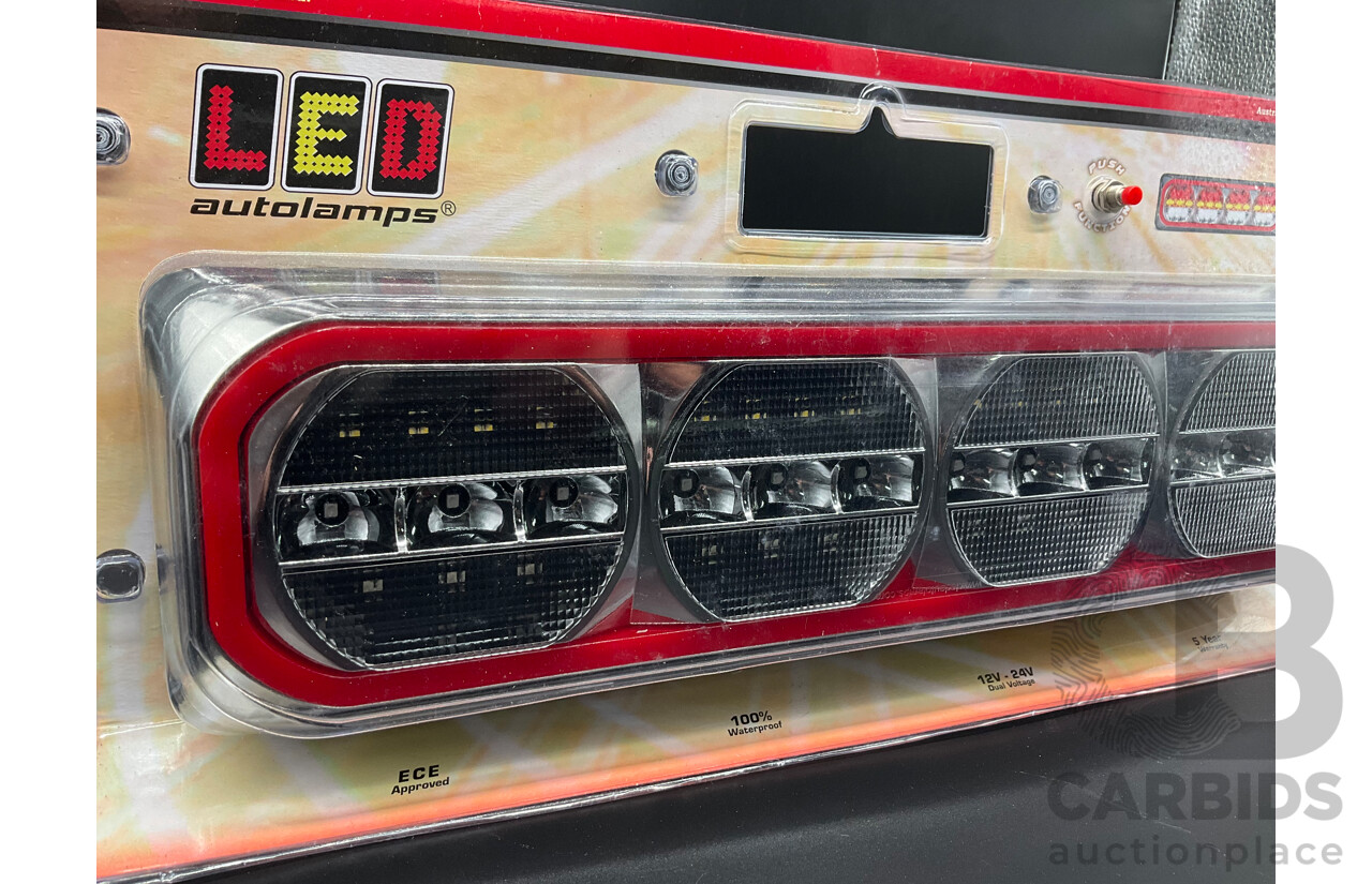 Pack of 2 LED Autolamps 12-24V  (385ARWM-2) - ORP $299