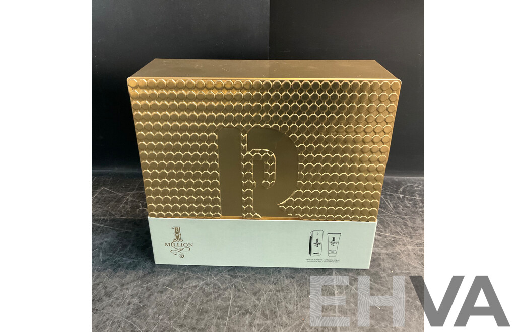 Paco Rabanne 1 Million Eau De Toilette 100ml and Shower Gel 2 Piece Set