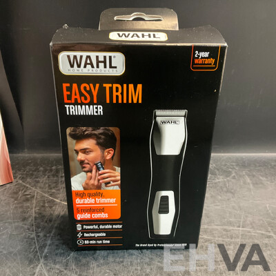 WAHL Ladies Shaver/Hair Remover & Men's Trimmer - Lot of 3