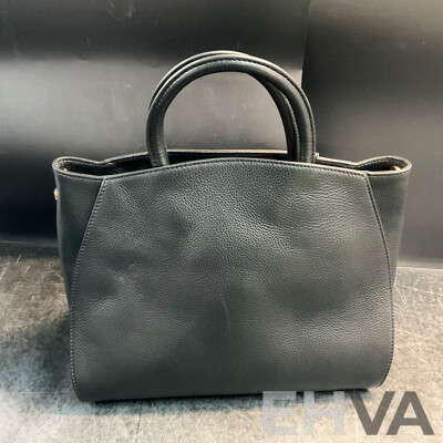 COCCINELLE Black Leather Hand Bag - ORP$850