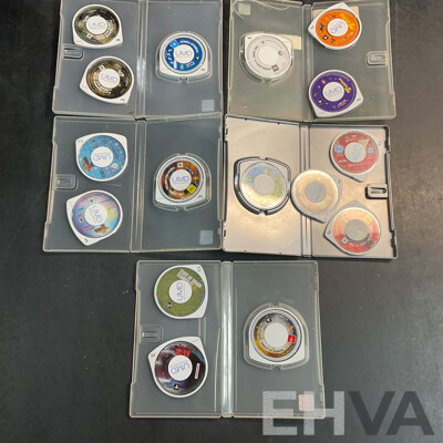 Assorted UMDs for Sony PlayStation - Lot of 16