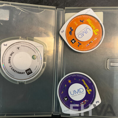 Assorted UMDs for Sony PlayStation - Lot of 16