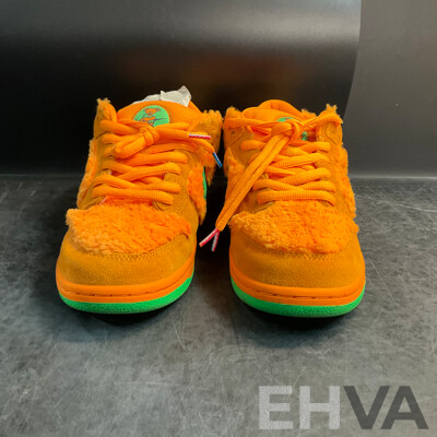 NIKE X Grateful Dead SB Dunk Low Orange Bear Sneakers - Size US 11