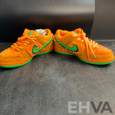 NIKE X Grateful Dead SB Dunk Low Orange Bear Sneakers - Size US 11