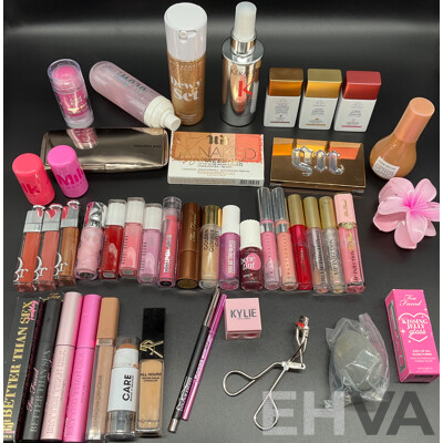 Assorted Cosmetics Including MAC, YSL, Dior, Sephora, Urban Decay, Drunk Elephant, Too Faced and More