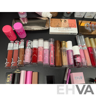 Assorted Cosmetics Including MAC, YSL, Dior, Sephora, Urban Decay, Drunk Elephant, Too Faced and More