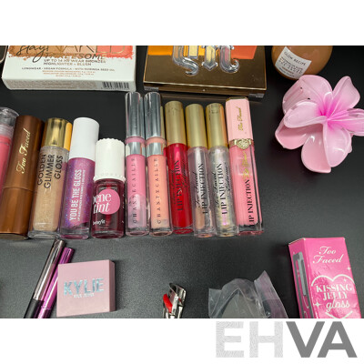 Assorted Cosmetics Including MAC, YSL, Dior, Sephora, Urban Decay, Drunk Elephant, Too Faced and More