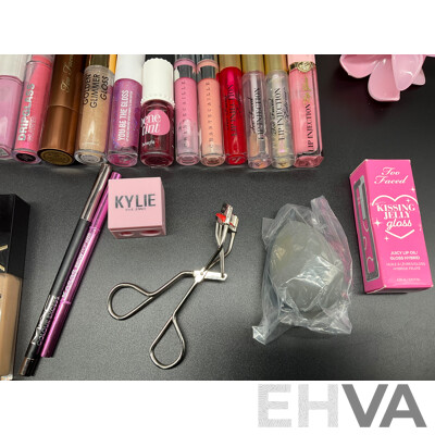 Assorted Cosmetics Including MAC, YSL, Dior, Sephora, Urban Decay, Drunk Elephant, Too Faced and More