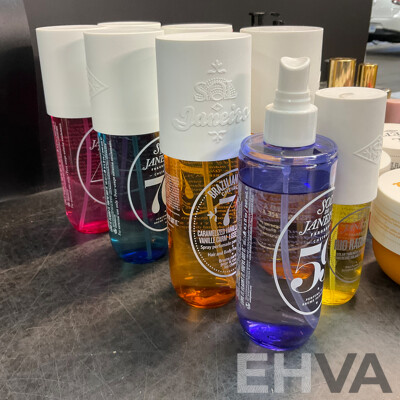 Assorted Used Cosmetics & Body Care Including TOM FORD, YSL, SOL