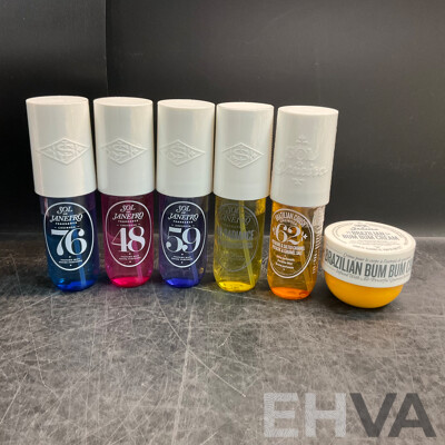 TOM FORD Body Oil & Assorted SOL Perfume Mist, Cream & More - Lot of 11