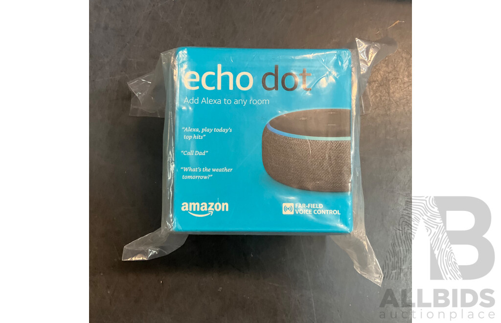 ULTIMATE EARS Wonderboom & JBL Clip3 Speaker & AMAZON Echo Dot - Lot of 3