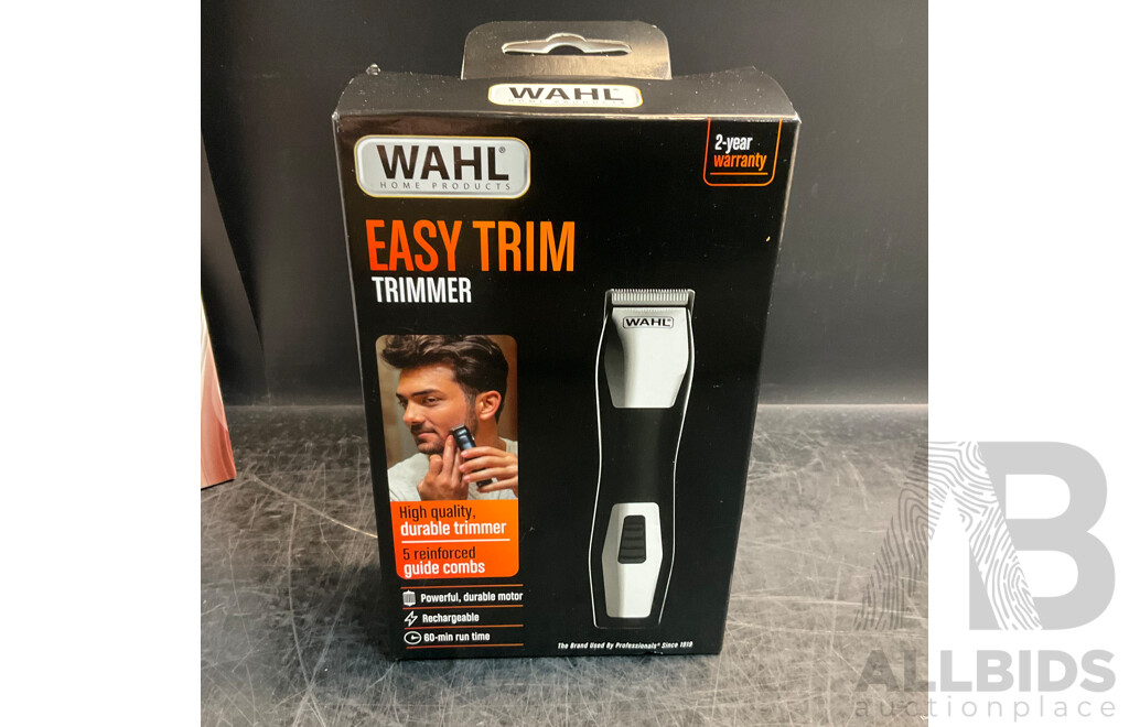 WAHL Ladies Shaver/Hair Remover & Men's Trimmer - Lot of 3