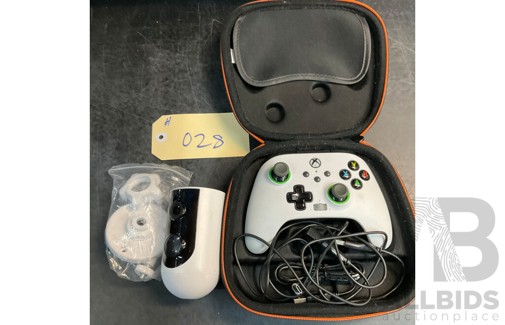 PowerA Controller for Xbox & Anko Outdoor Camera - Lot of 2