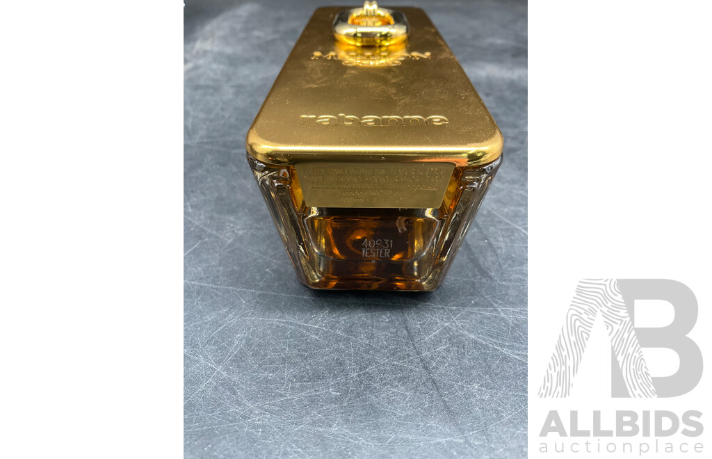 RABANNE Million Gold TESTER Eau De Parfum, DIOR Sauvage Eau De Parfum - Lot of 2