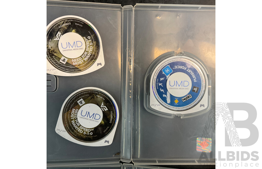 Assorted UMDs for Sony PlayStation - Lot of 16