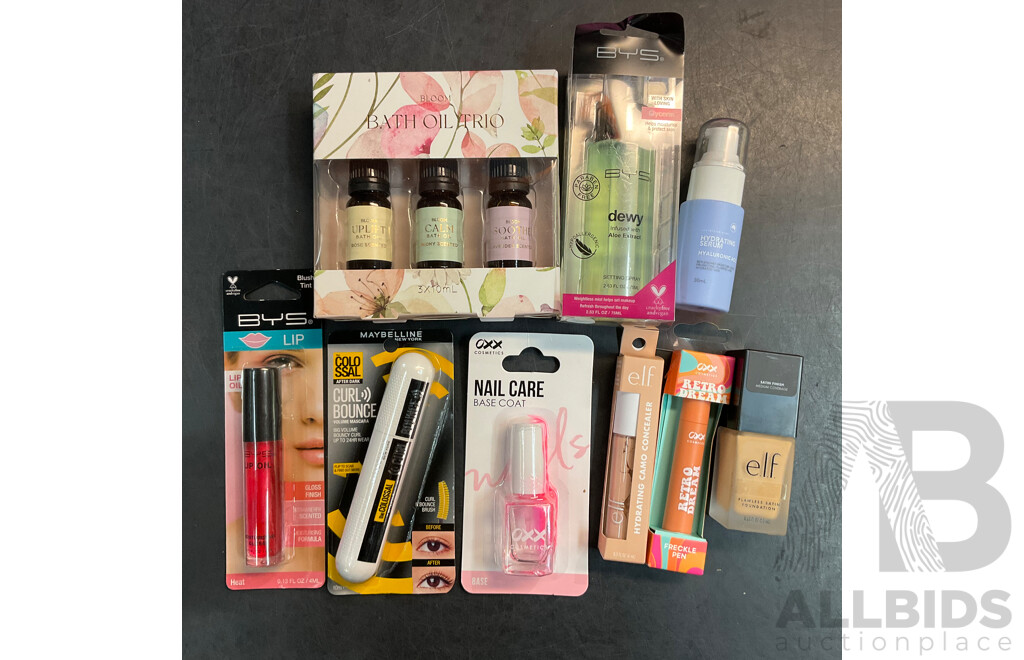 Assorted of Beauty Items & Crop Top & Underwear Size 12