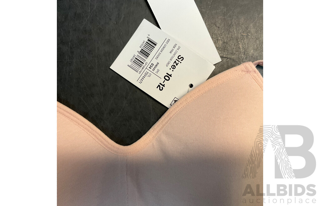 Assorted of Beauty Items & Crop Top & Underwear Size 12
