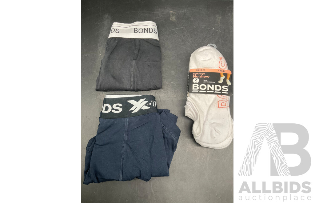 BONDS Trunks and Socks - Lot of 3