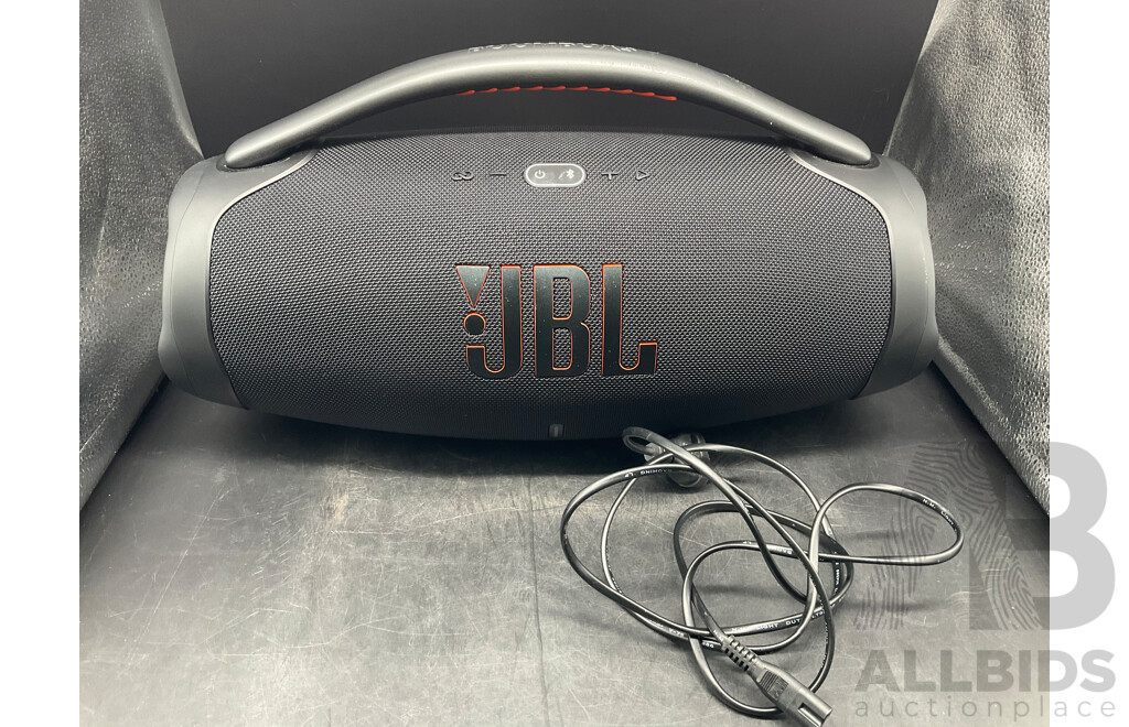 JBL Boombox 3 Portable Bluetooth Speaker - ORP $599