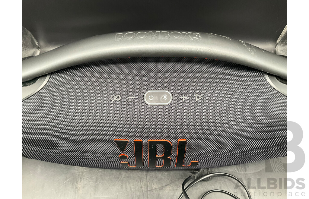 JBL Boombox 3 Portable Bluetooth Speaker - ORP $599