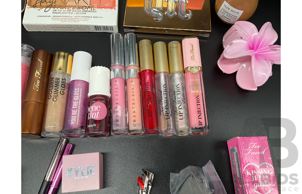 Assorted Cosmetics Including MAC, YSL, Dior, Sephora, Urban Decay, Drunk Elephant, Too Faced and More