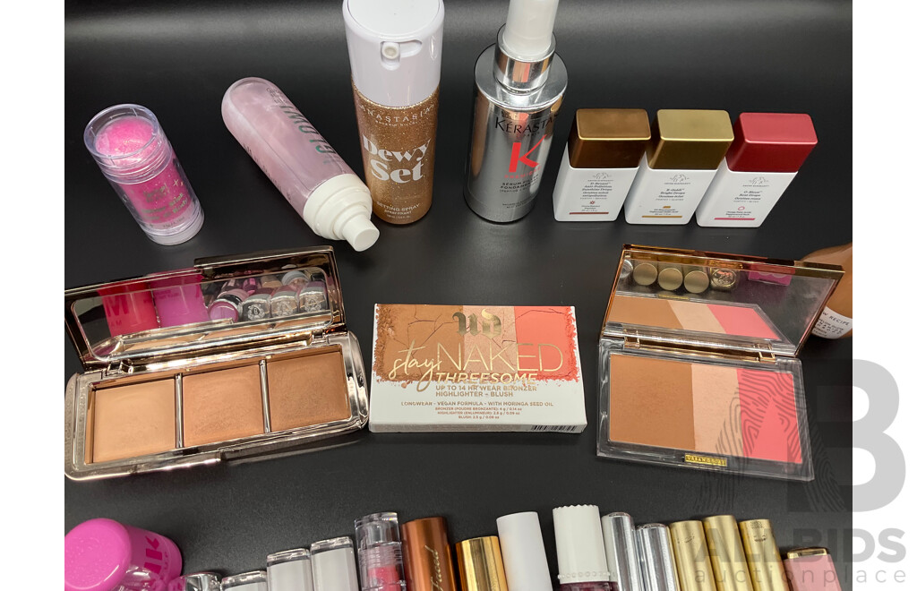 Assorted Cosmetics Including MAC, YSL, Dior, Sephora, Urban Decay, Drunk Elephant, Too Faced and More