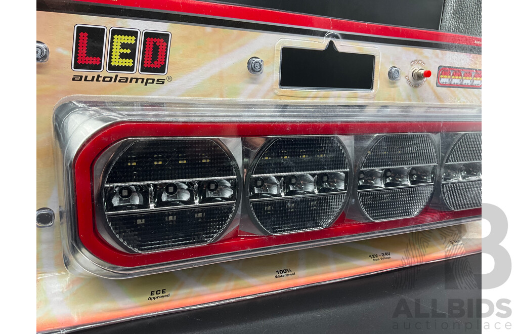Pack of 2 LED Autolamps 12-24V  (385ARWM-2) - ORP $299