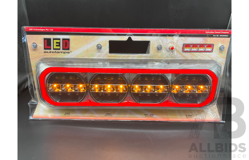 Pack of 2 LED Autolamps 12-24V  (385ARWM-2) - ORP $299
